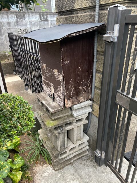 郵便受け　ビフォー