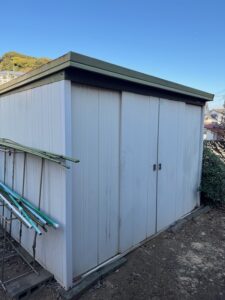 施工前　不要になった倉庫