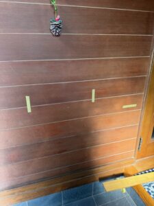 施工中　下地の確認